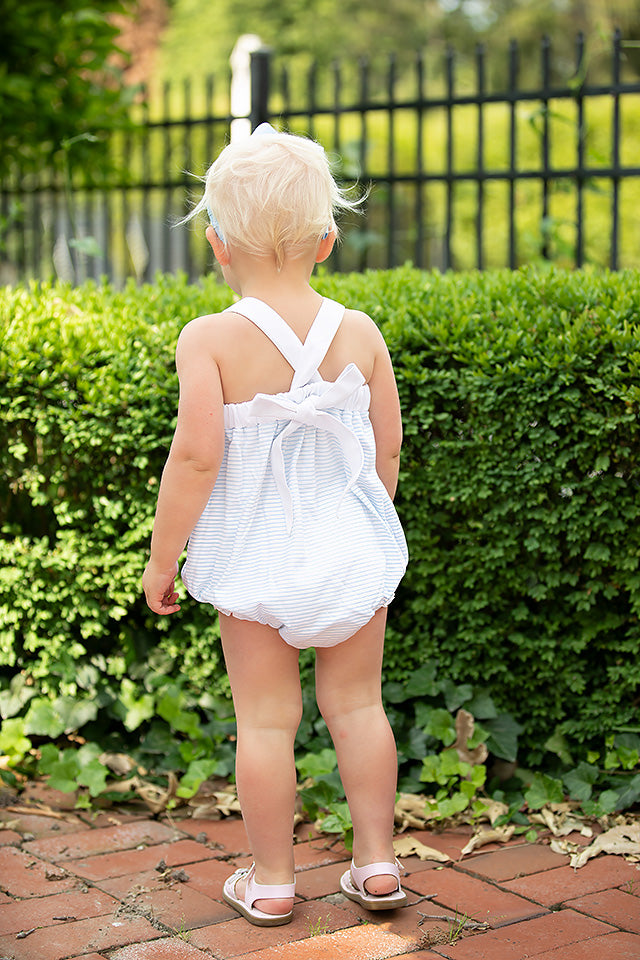 Emerald Coast Seaside Stripe Bubble Outfit