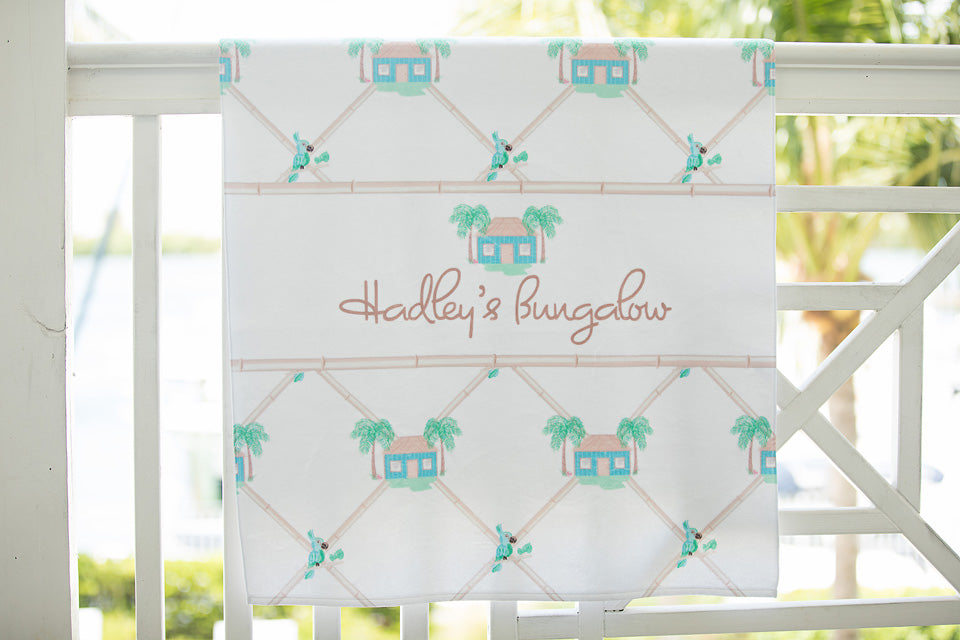 Hadley's Bungalow Beach Towel