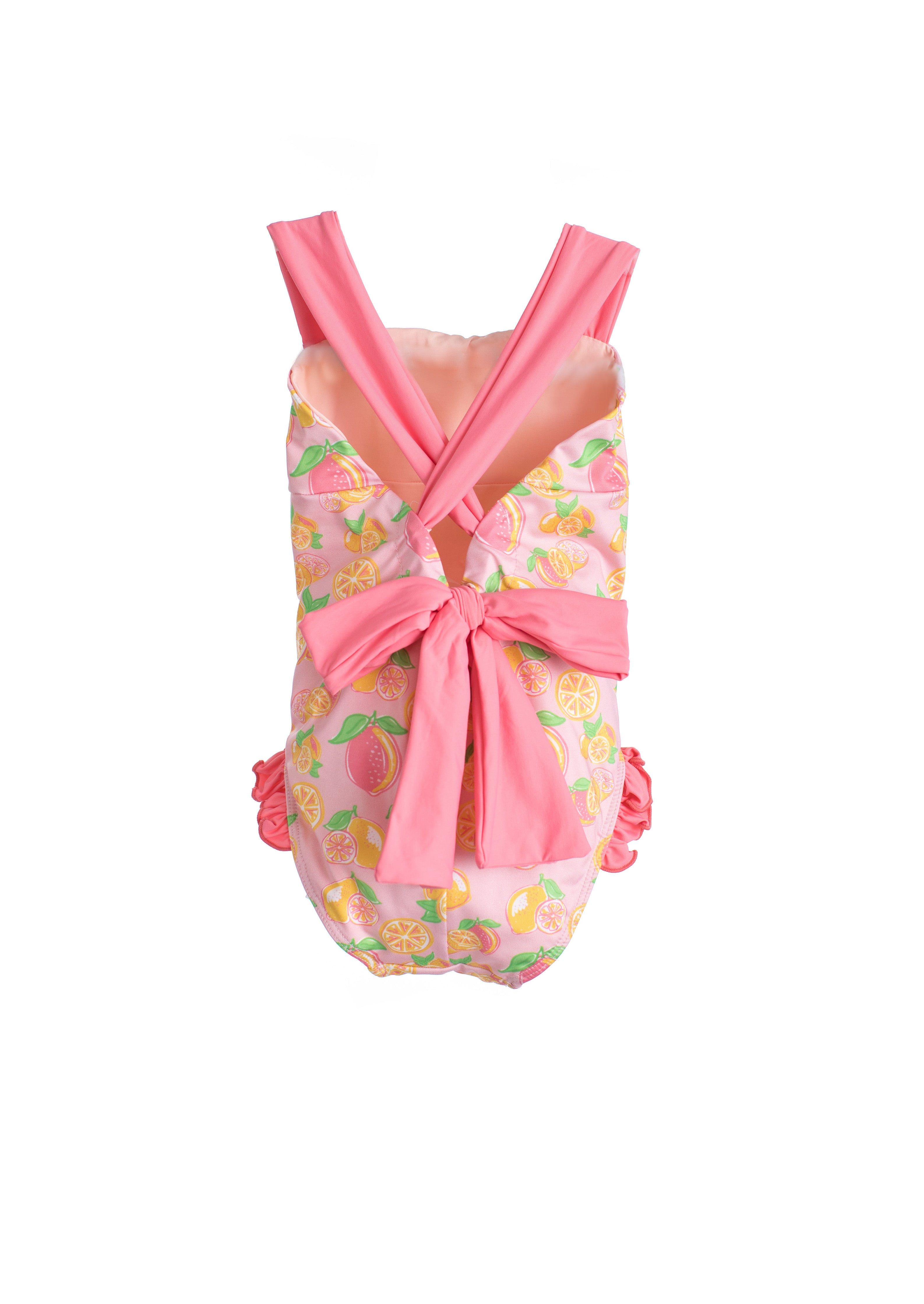 Madeline Two Summer Suit Pink Lemonade