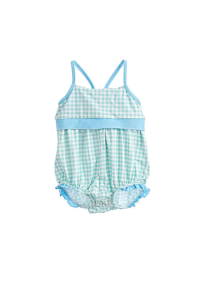 Campbell Bubble Green Gingham