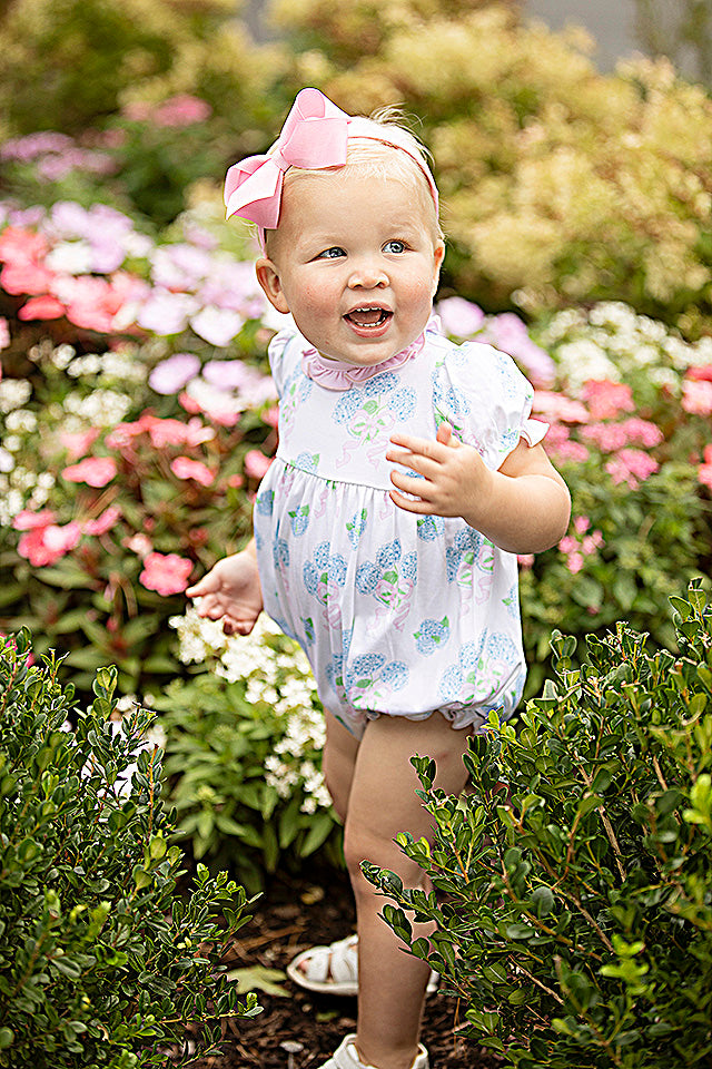 Sweet Hydrangea Girls Bubble Outfit