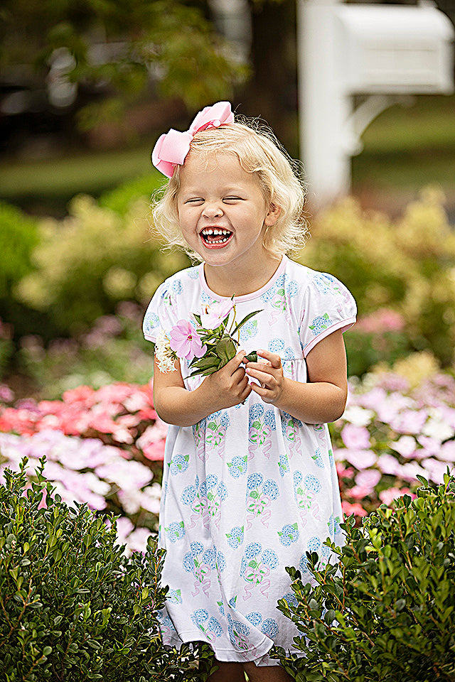 Sweet Hydrangea Girls Dress