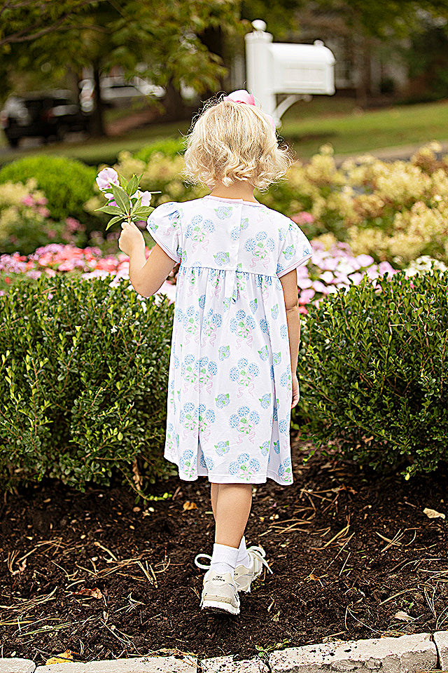 Sweet Hydrangea Girls Dress
