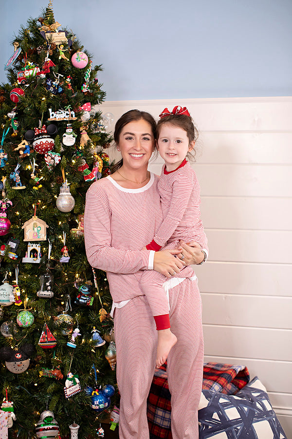 Candy Cane Christmas Women's Long Set