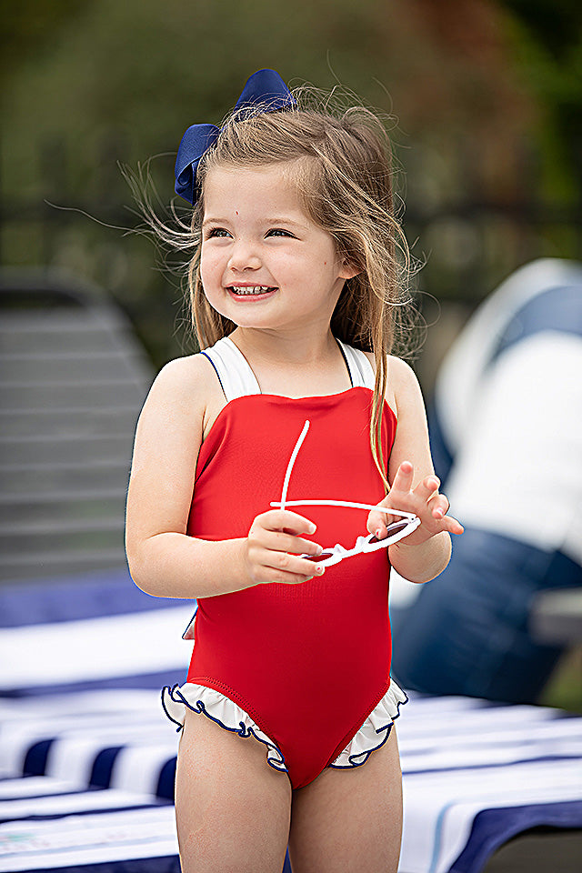 Madeline Two Summer Suit Patriot Collection