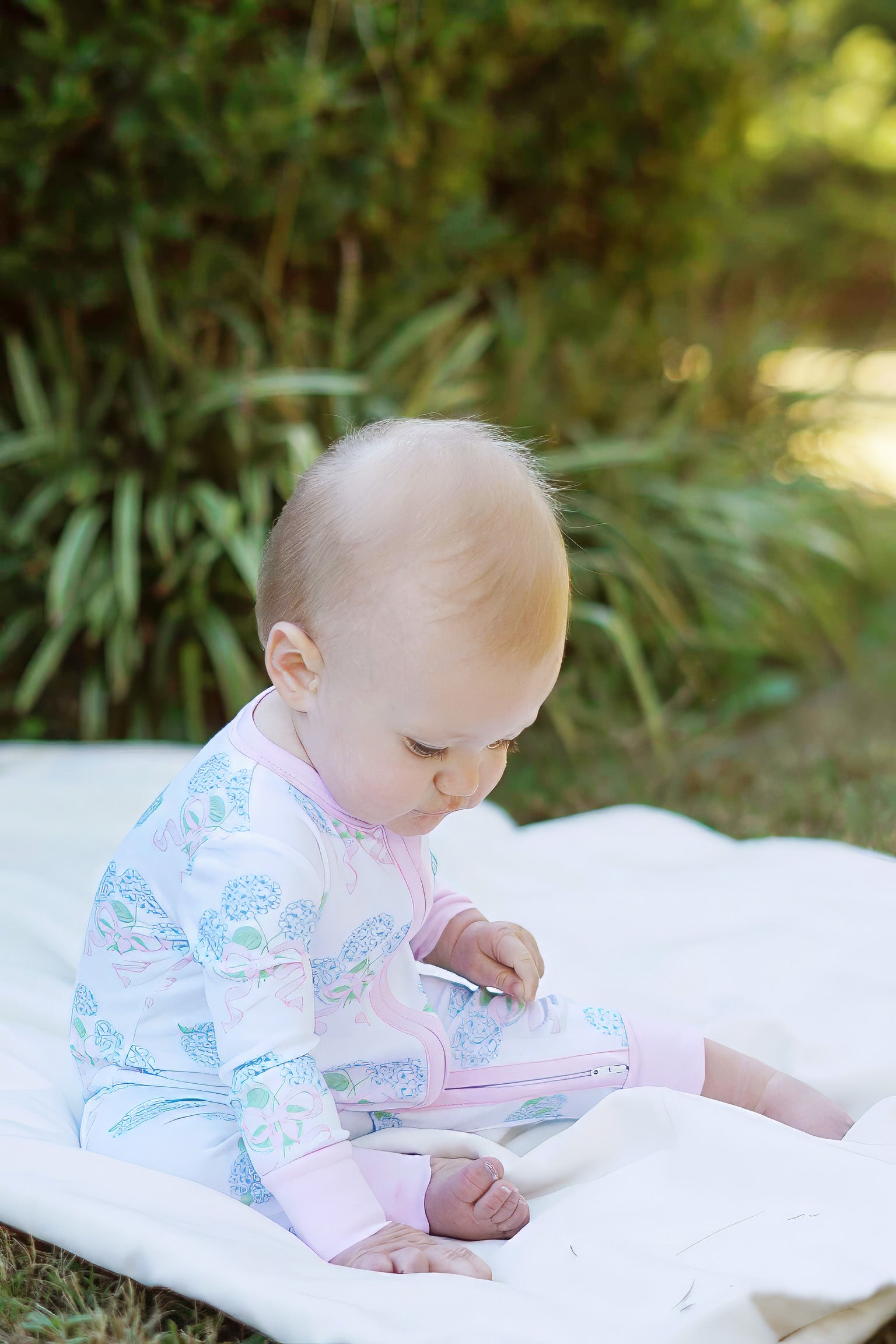 Sweet Hydrangea Girls Sleeper