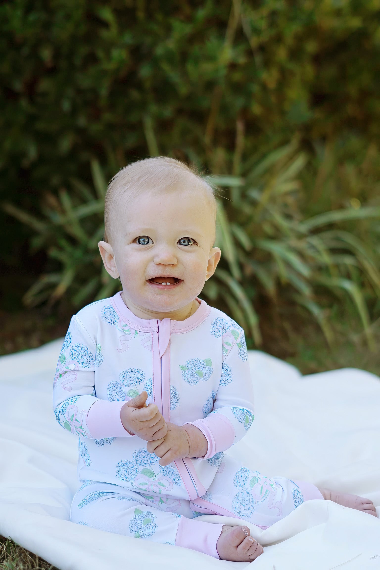 Sweet Hydrangea Girls Sleeper