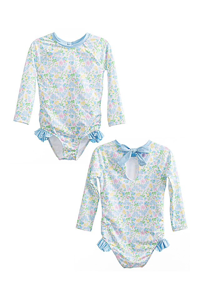 Bermuda Bloom Edde Sue Rashguard Suit