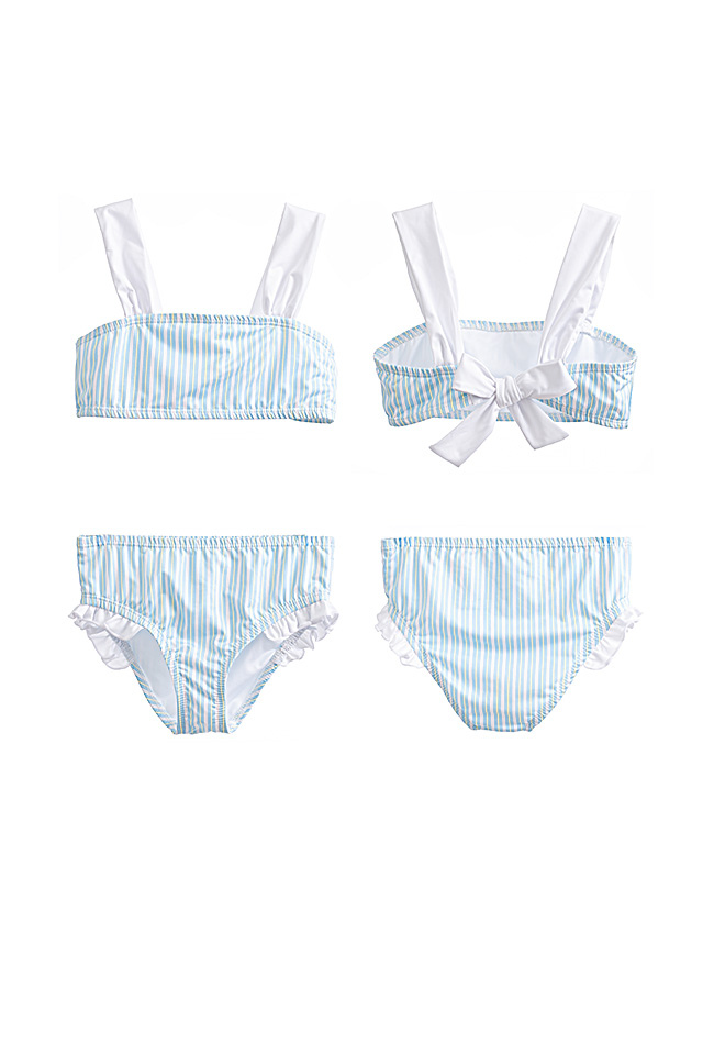 Bermuda Stripe Briget Girls Two-Piece