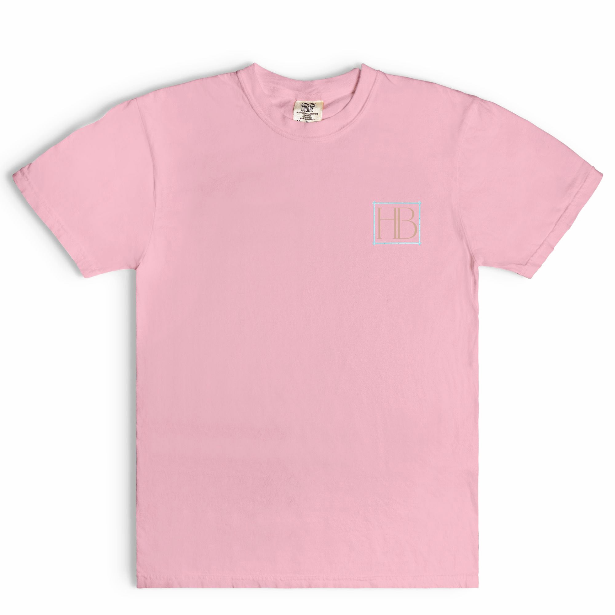 Hadley's Bungalow Comfort Color Unisex T-Shirt in Pink