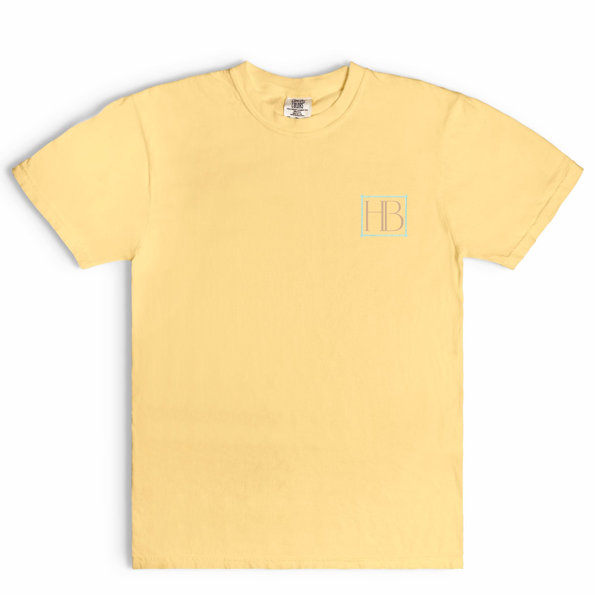 Hadley's Bungalow Comfort Color Unisex T-Shirt in Yellow