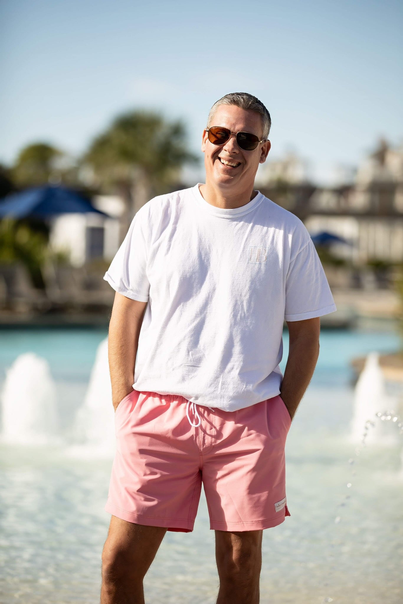 John John Mens Pink Lemonade