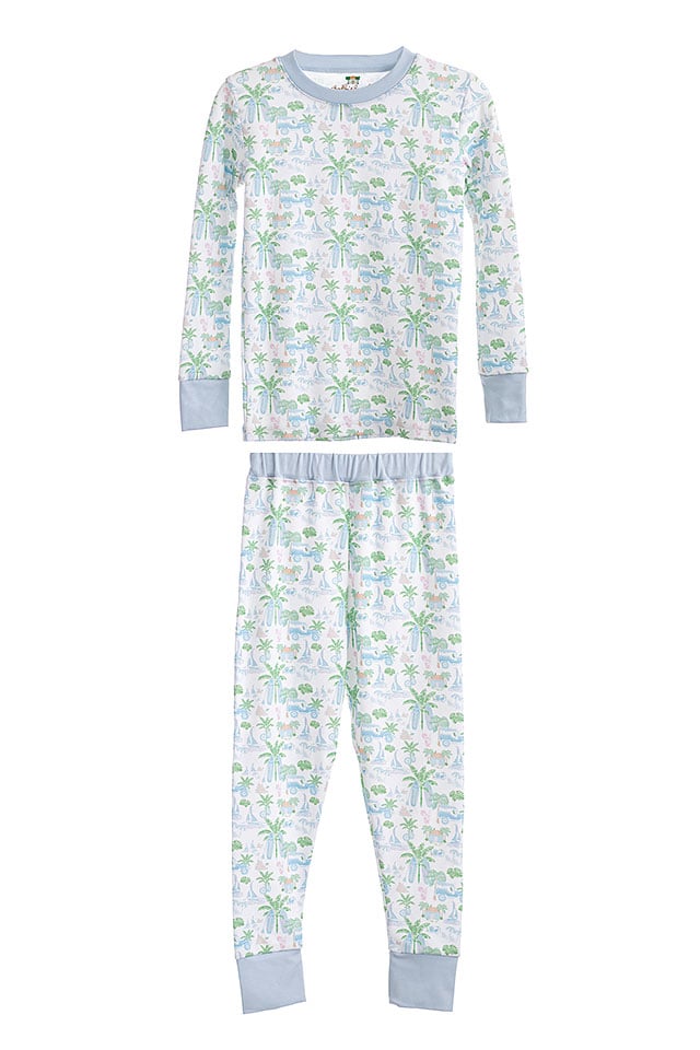 Emerald Coast Long Set in Blue