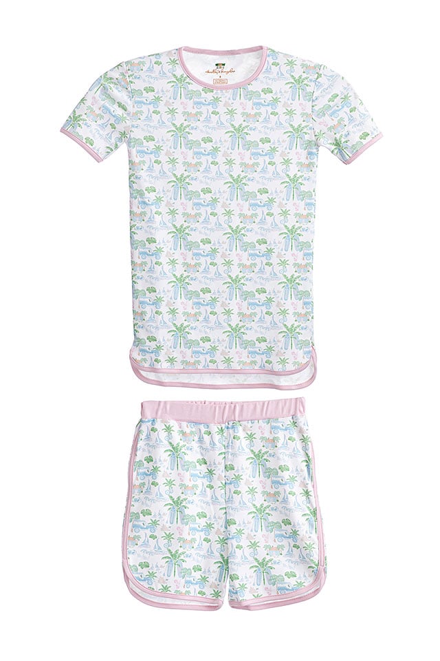 Emerald Coast Short Set in Pink