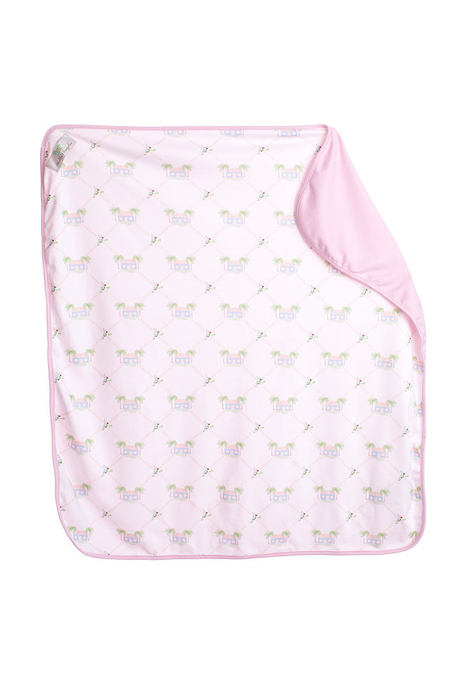 Signature Print Soft Pink Blankie