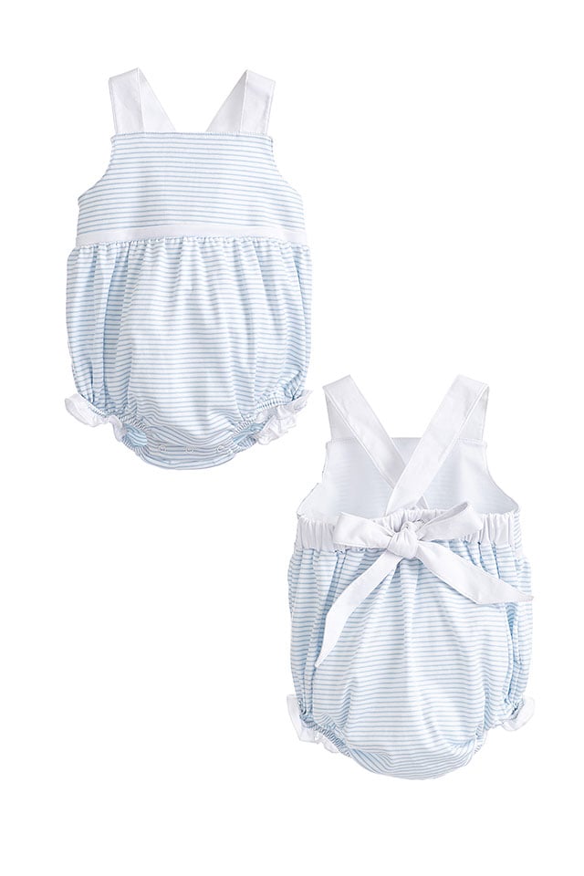 Emerald Coast Seaside Stripe Bubble Outfit