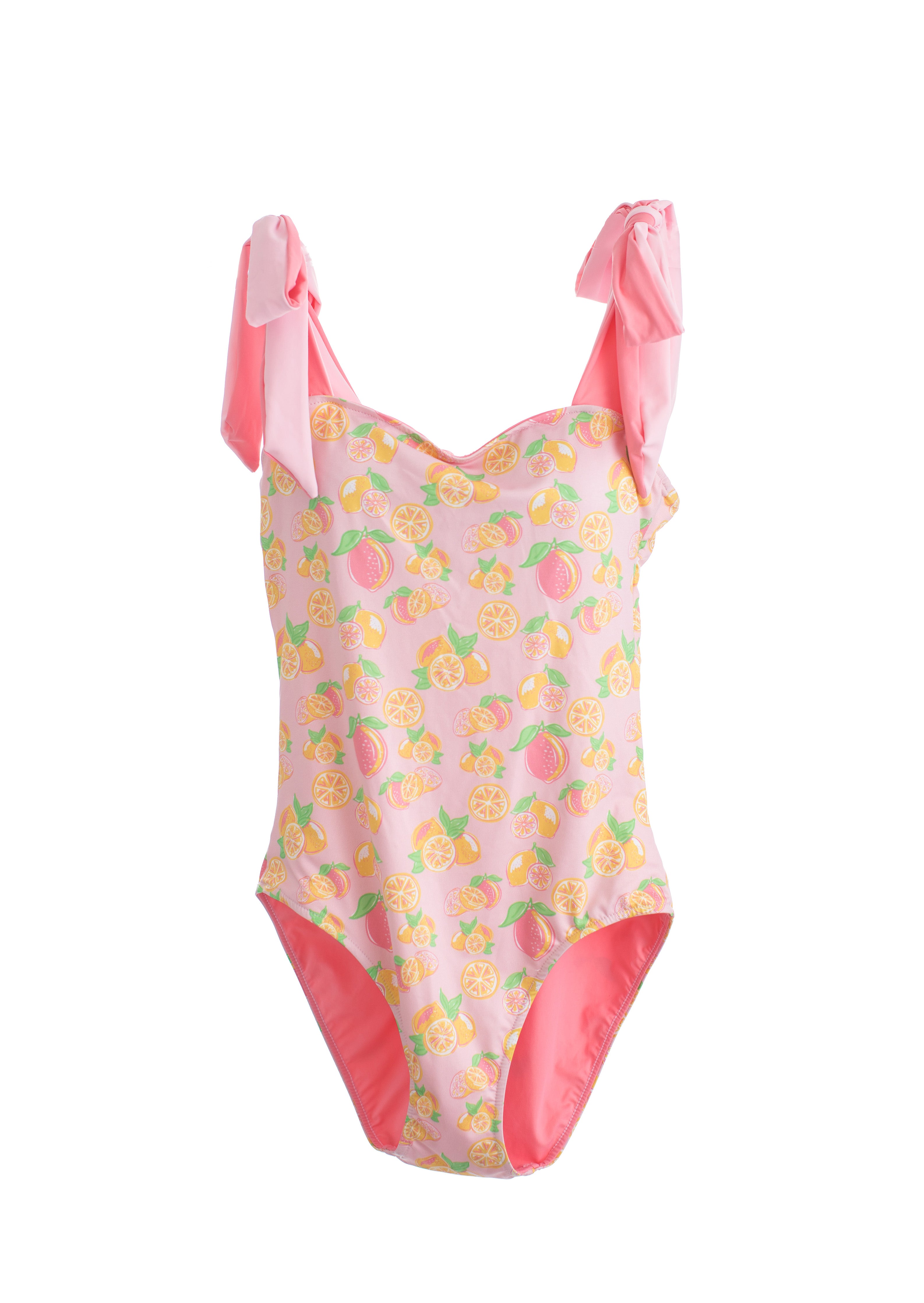 Whitney Reversible Bow Pink Lemonade