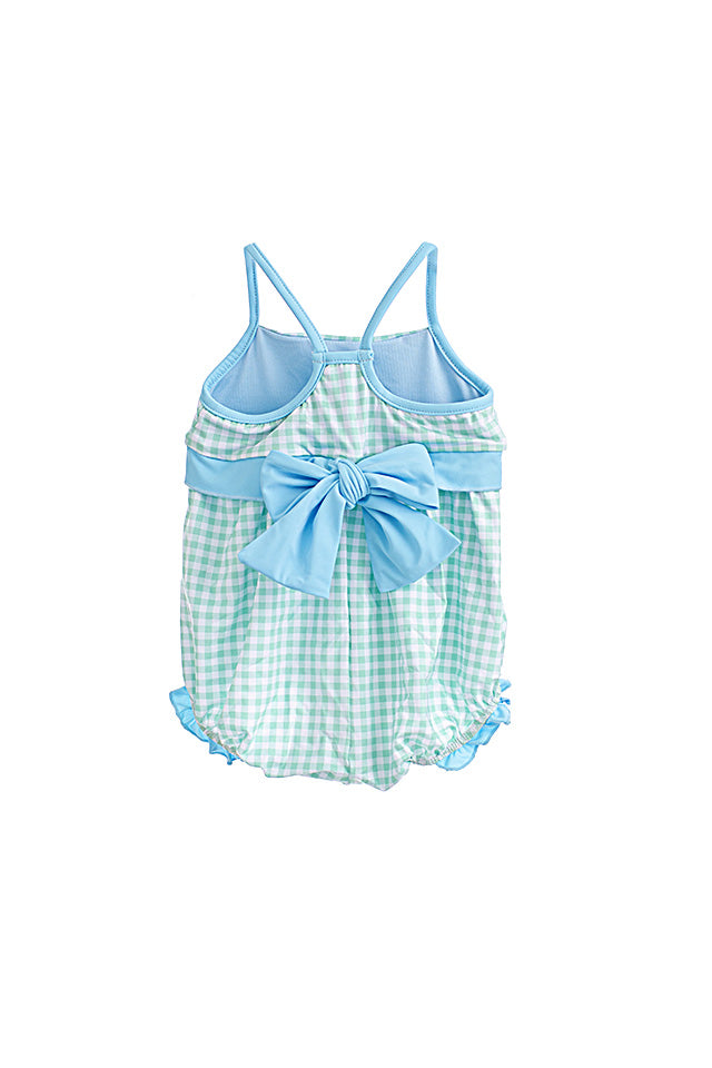 Campbell Bubble Green Gingham