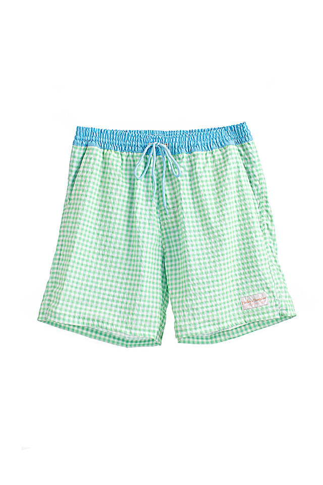 John John Mens Green Gingham