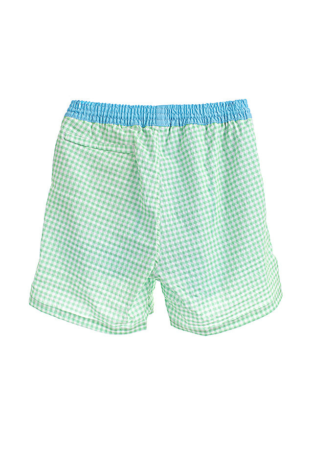 John John Mens Green Gingham