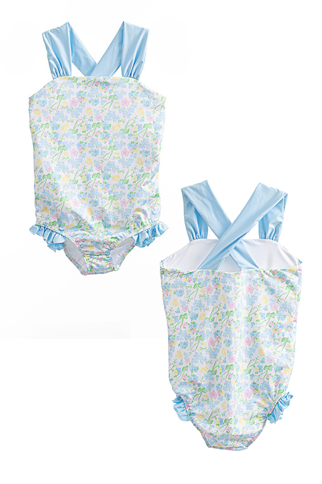 Bermuda Bloom Hadley Girls Suit