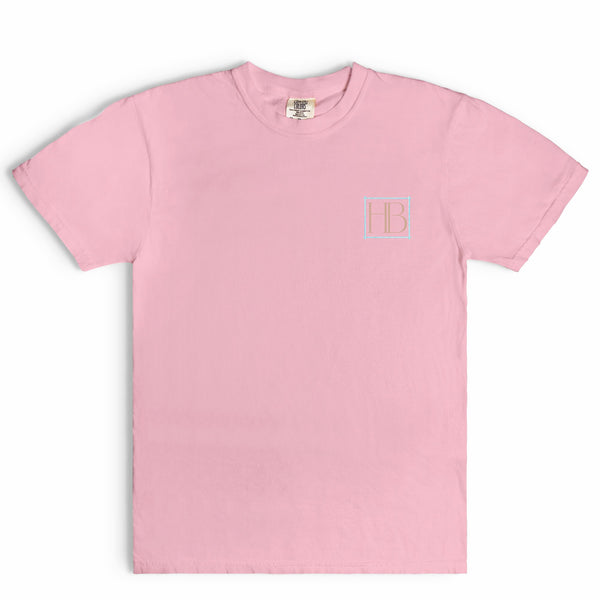 a*e様 house on the hill S/S Tee (Pink) Comfort_Color_Tee_1717-Blossom